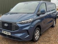 Used Ford Transit Custom Limited 136 HP (100 kW) 2024 Blue Van
