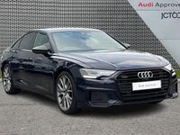 Used Audi A6 Black Edition 204 HP (150 kW) 2023 Blue Sedan