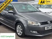 Begagnad VW Polo Match 60 HK (44 kW) 2013 Grå Halvkombi