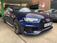 Used Audi RS4 Advanced 450 HP (330 kW) 2018 Blue Estate