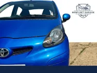 Used Toyota Aygo 67 HP (49 kW) 2009 Blue Hatchback