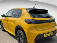 Used Peugeot e-208 GTi 100 kW (136 HP) 2023 Yellow Hatchback