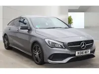 Used Mercedes CLA220 AMG line 177 HP (130 kW) 2016 Grey Coupe