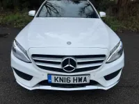 Used Mercedes C220 AMG Line Premium 2016 White Estate