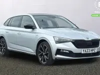 Gebraucht Skoda Scala Monte Carlo 150 PS (110 kW) 2023 Silber Kleinwagen
