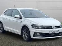 Used VW Polo R-line 116 HP (85 kW) 2020 White Hatchback