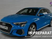 Used Audi A3 e-tron S-Line 204 HP (150 kW) 2023 Blue Hatchback
