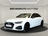 Begagnad Audi A4 S-Line 150 HK (110 kW) 2023 Vit Sedan
