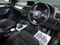 Used Audi Q3 S-line plus 180 HP (132 kW) 2016 Black SUV