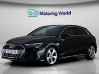 Used Audi A3 Sportback S-Line 150 HP (110 kW) 2023 Black Hatchback