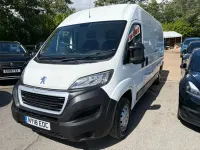 Used Peugeot Boxer 130 HP (95 kW) 2018 White Van