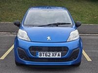 Used Peugeot 107 Access 68 HP (50 kW) 2012 Blue Hatchback