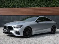 Used Mercedes E220 AMG line 2021 Silver Coupe