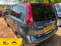 Used Nissan Note N-TEC 110 HP (80 kW) 2012 Blue Hatchback