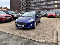 Used Ford Fiesta Titanium 2017 Blue Hatchback