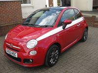 Used Fiat 500 S 69 HP (50 kW) 2014 Red Hatchback