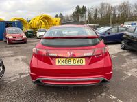 Used Honda Civic SE 140 HP (102 kW) 2008 Red Hatchback