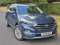 Used Hyundai Tucson SE 177 HP (130 kW) 2018 Blue SUV