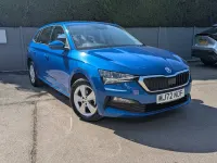 Used Skoda Scala SE 2022 Blue Hatchback