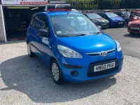 Used Hyundai i10 Classic 77 HP (56 kW) 2010 Blue Hatchback