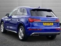 Begagnad Audi Q5 S-Line 204 HK (150 kW) 2023 Blå SUV
