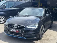 Used Audi A3 S-Line 2014 Black Hatchback