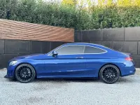 Used Mercedes C220 AMG line 2021 Blue Coupe