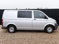 Used VW T5 128 HP (94 kW) 2009 Silver Van
