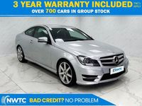 Used Mercedes C180 Sport Edition 156 HP (114 kW) 2015 Silver Coupe