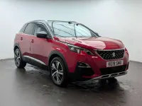 Used Peugeot 3008 GT-line 130 HP (95 kW) 2019 Red SUV