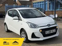 Used Hyundai i10 SE 67 HP (49 kW) 2018 White Hatchback