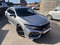 Begagnad Honda Civic SR 120 HK (88 kW) 2020 Silver Halvkombi