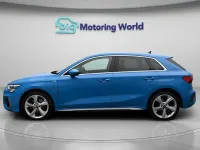Used Audi A3 Sportback S-Line 204 HP (150 kW) 2023 Blue Hatchback
