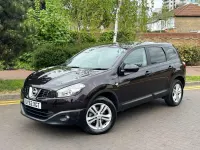 Second-hand Nissan Qashqai +2 Acenta 117 CP (86 kW) 2012 Negru SUV