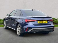 Used Audi A3 Black Edition 150 HP (110 kW) 2025 Blue Sedan