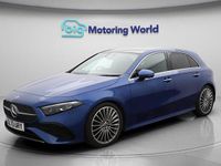 Used Mercedes A200 AMG line 177 HP (130 kW) 2024 Blue Hatchback