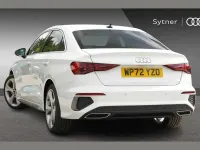 Used Audi A3 S-Line 108 HP (79 kW) 2022 White Sedan