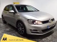 Used VW Golf VII GT 150 HP (110 kW) 2015 Silver Hatchback