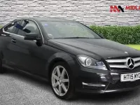 Used Mercedes C250 Sport Edition 201 HP (147 kW) 2015 Black Coupe