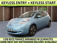 Used Nissan Leaf Tekna 80 kW (109 HP) 2016 Blue Hatchback