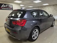 Begagnad BMW 116 Efficient Dynamics 2017 Grå Halvkombi