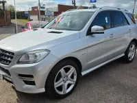 Used Mercedes ML250 204 HP (150 kW) 2012 Silver SUV