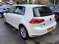 Used VW Golf VII SE 2014 White Hatchback