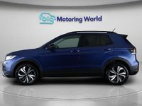Used VW T-Cross Black Edition 110 HP (80 kW) 2022 Blue SUV