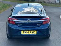 Used Vauxhall Insignia 163 HP (119 kW) 2014 Blue Sedan