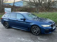 Used BMW 520 M Sport 2020 Blue Estate