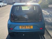 Used VW up! high up! 90 HP (66 kW) 2019 Blue Hatchback