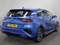 Used Kia Ceed GT-Line 134 HP (98 kW) 2021 Blue Hatchback