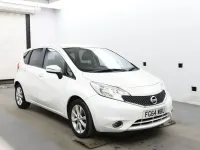 Used Nissan Note Acenta Premium 98 HP (72 kW) 2014 White Hatchback