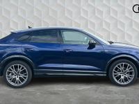 Used Audi Q3 Sportback Black Edition 150 HP (110 kW) 2025 Navarra blue SUV